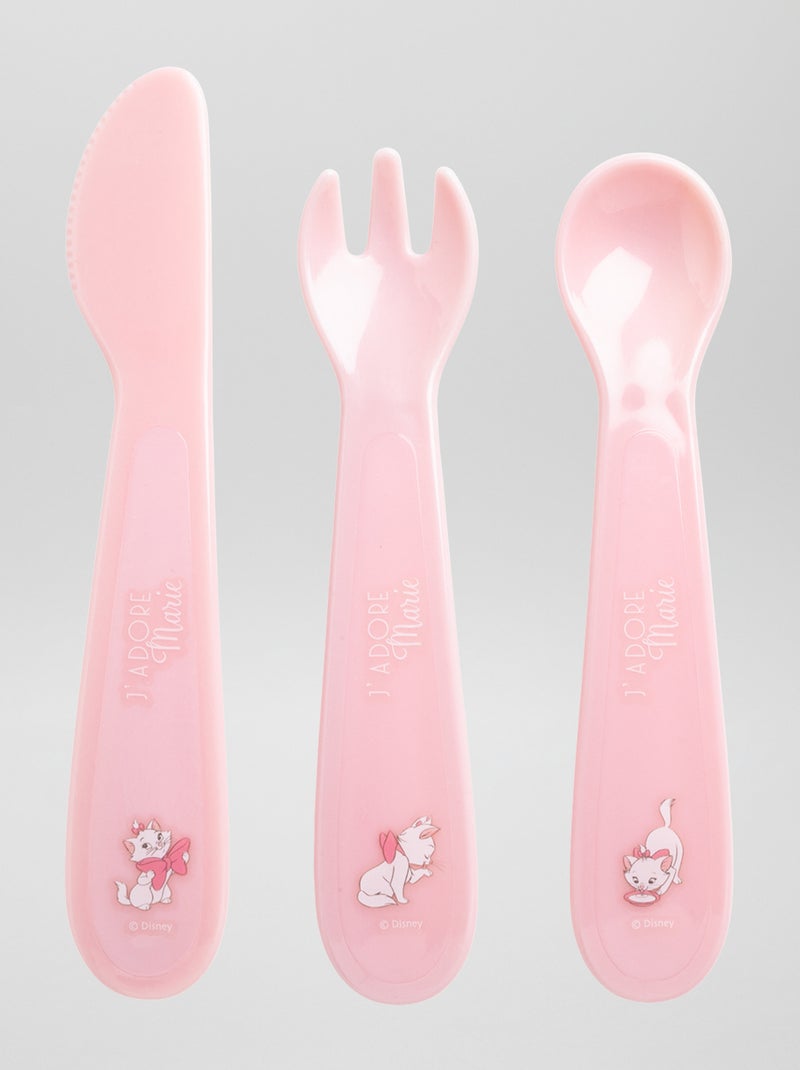 Juego de 3 cubiertos 'Marie' ROSA - Kiabi