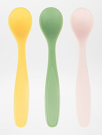 Juego de 3 cucharas flexibles 'Badabulle'