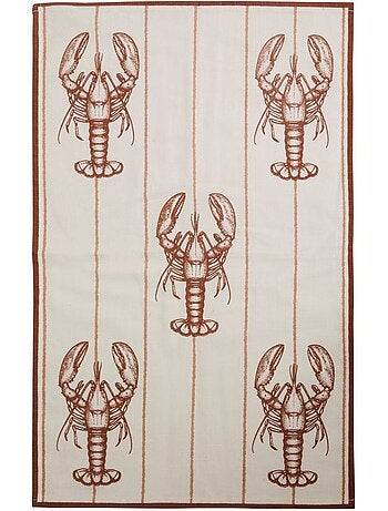 Juego de 3 paños de cocina de algodón oceania 70x45cm
