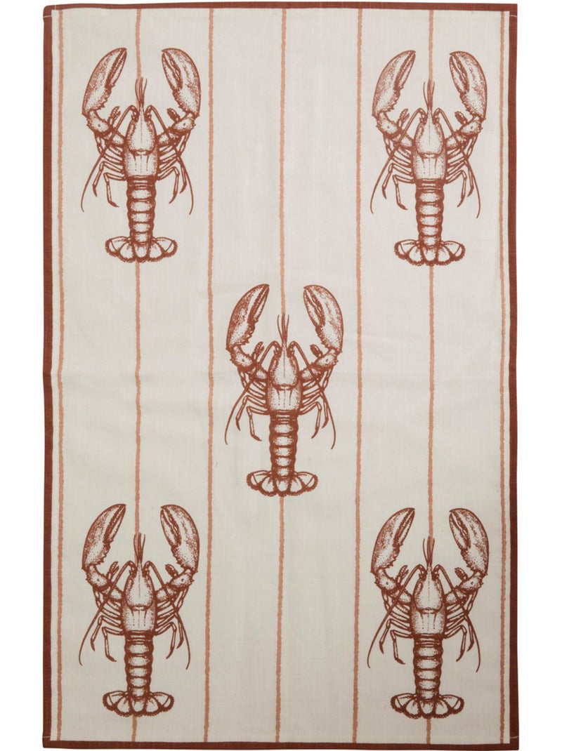 Juego de 3 paños de cocina de algodón oceania 70x45cm Blanco - Kiabi