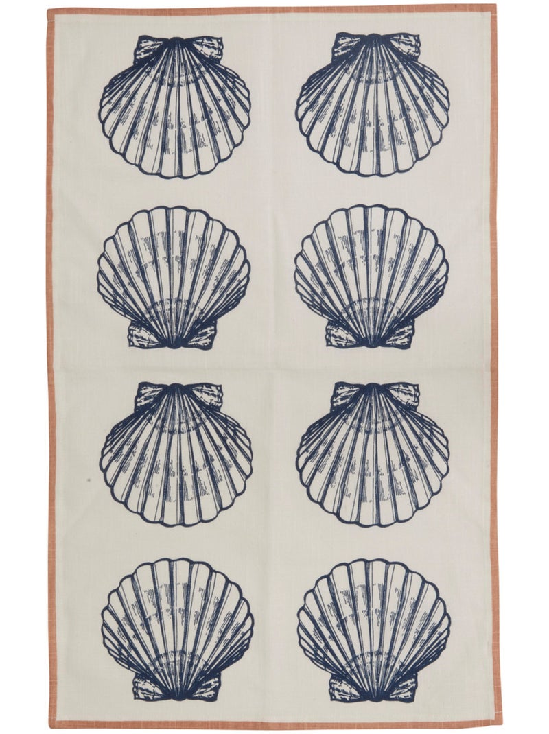 Juego de 3 paños de cocina de algodón oceania 70x45cm Blanco - Kiabi