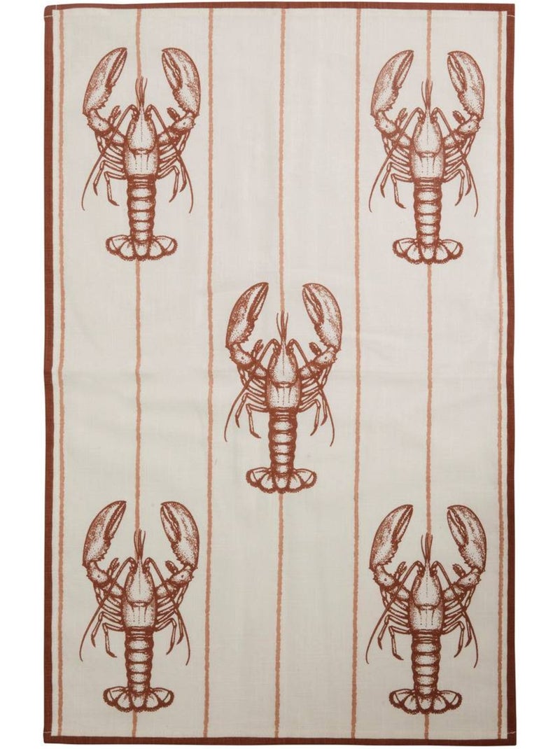 Juego de 3 paños de cocina de algodón oceania 70x45cm Blanco - Kiabi