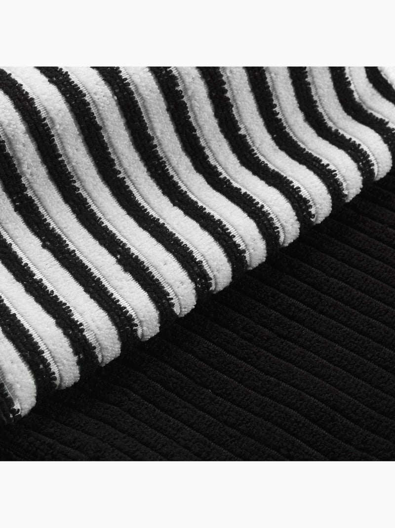 Juego de 3 paños de cocina de microfibra ultraabsorbentes Negro - Kiabi