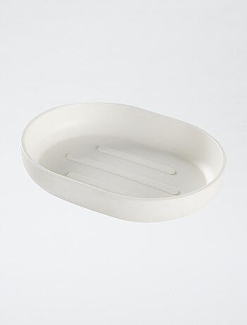 Juego de 4 piezas con jabonera + dispensador de jabón + vaso para cepillos de dientes + escobilla para inodoro