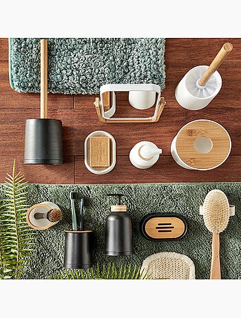 Juego de accesorios para baño 4 pzas bambú PRIMA – Guy Levasseur