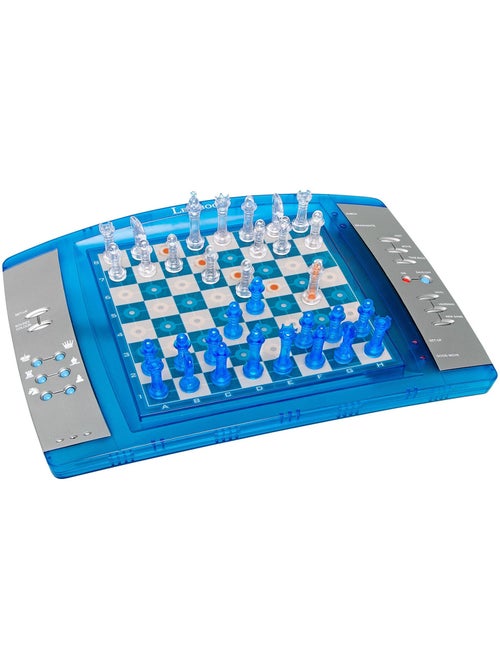Juego de ajedrez electr?nico ChessLight? con luces y piezas de ajedrez transl?cidas - Kiabi Juego de ajedrez electr?nico ChessLight? con luces y piezas de ajedrez transl?cidas - Kiabi