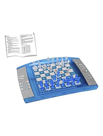 Juego de ajedrez electrónico chesslight® con luces y piezas de ajedrez translúcidas