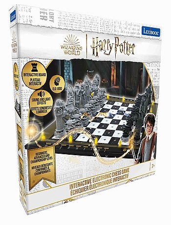 Juego de ajedrez electrónico de Harry Potter con luces y efectos de sonido