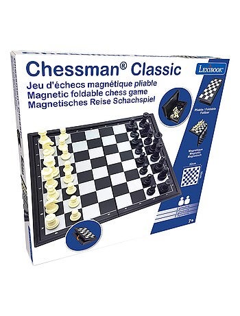 Juego de ajedrez magnético plegable