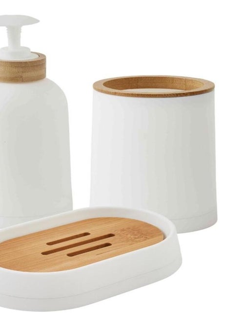 Juego de baño 3 piezas PRIMA efecto madera GUY LEVASSEUR - Kiabi Juego de baño 3 piezas PRIMA efecto madera GUY LEVASSEUR - Kiabi