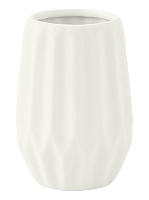 Juego de baño de 4 piezas con relieve de cerámica - Kiabi