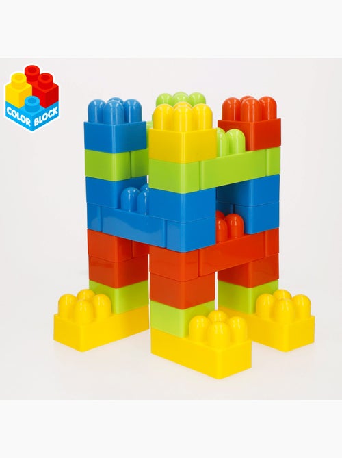 Juego de bloques de construcción 144 piezas maxi color block - Kiabi
