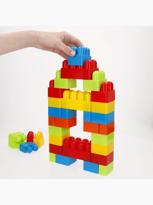 Juego de bloques de construcción 144 piezas maxi color block - Kiabi