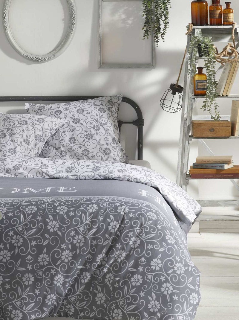 Juego de cama - Doble GRIS - Kiabi