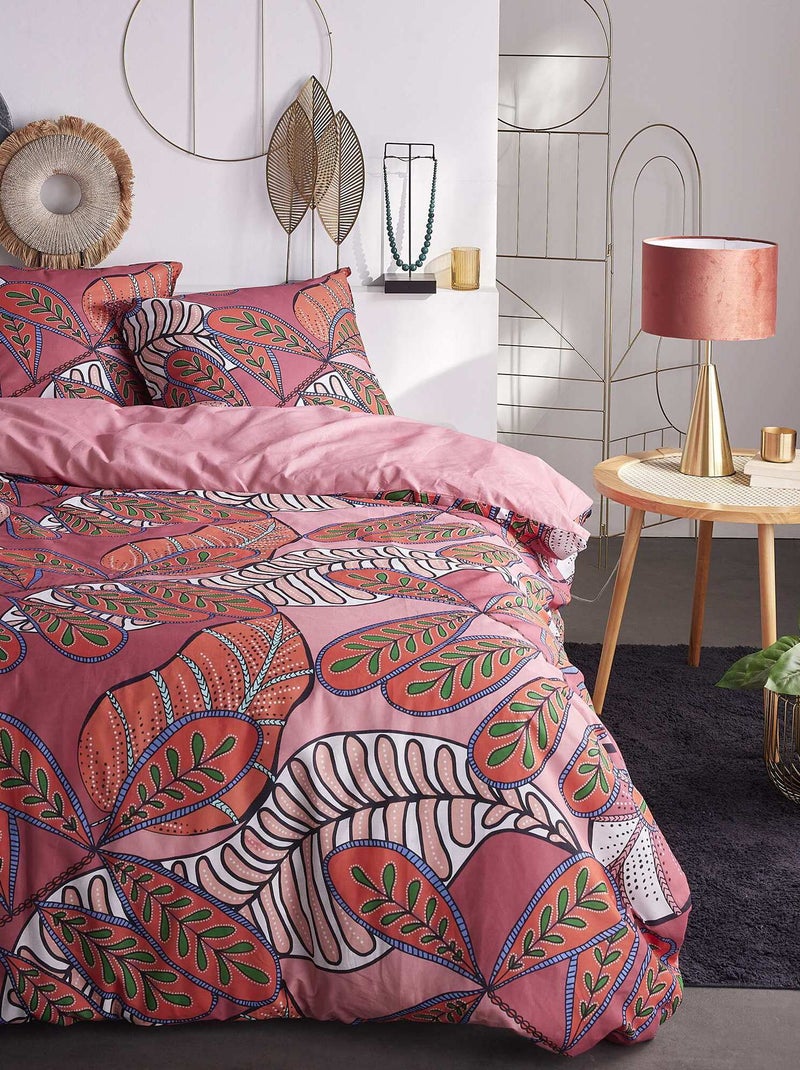 Juego de cama - Doble ROSA - Kiabi