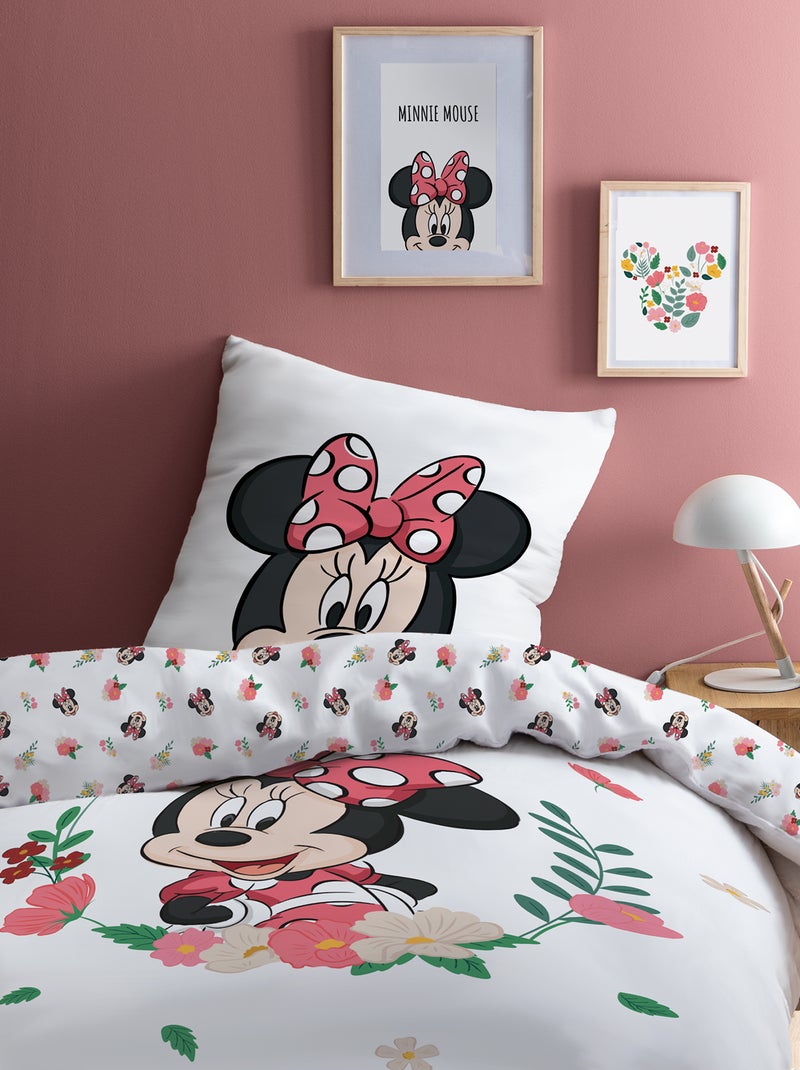 Juego de cama - 'Minnie' - Individual BLANCO - Kiabi