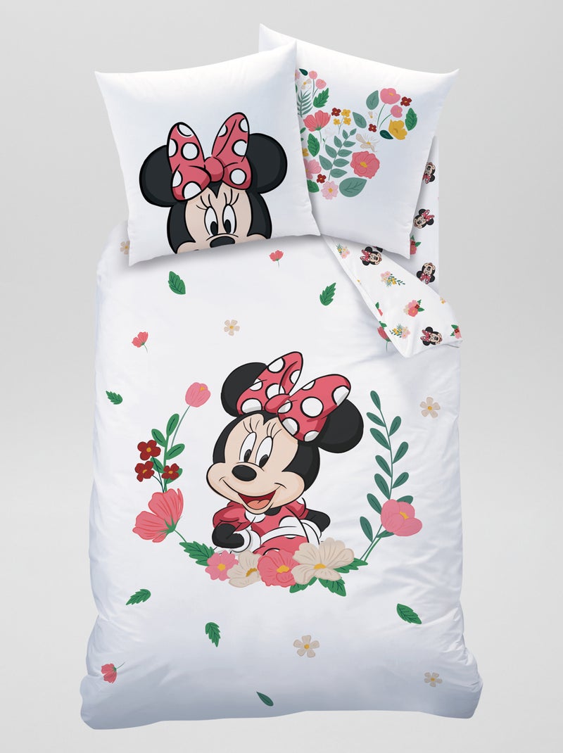Juego de cama - 'Minnie' - Individual BLANCO - Kiabi