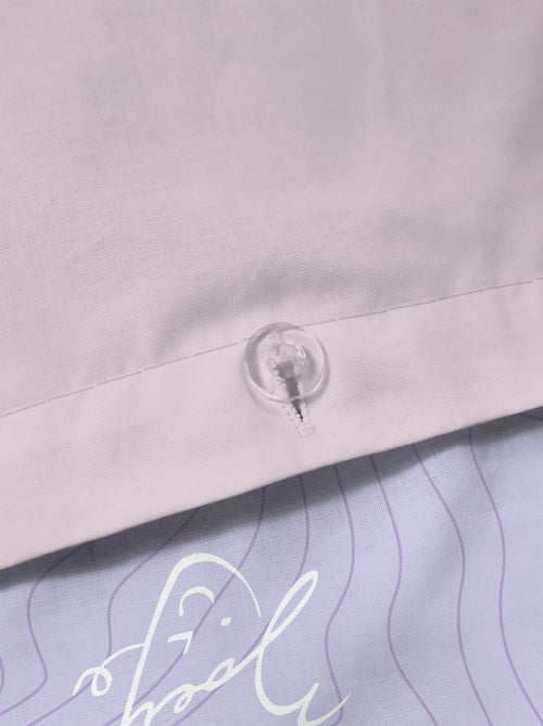 Juego de cama 1 persona 2 piezas - 1 funda nórdica + 1 funda de almohada - Kiabi Juego de cama 1 persona 2 piezas - 1 funda nórdica + 1 funda de almohada - Kiabi