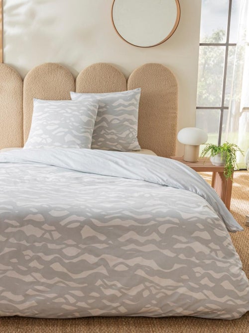 Juego de cama 2 personas reversible en algodón – NORDIC – Future Home - Kiabi Juego de cama 2 personas reversible en algodón – NORDIC – Future Home - Kiabi