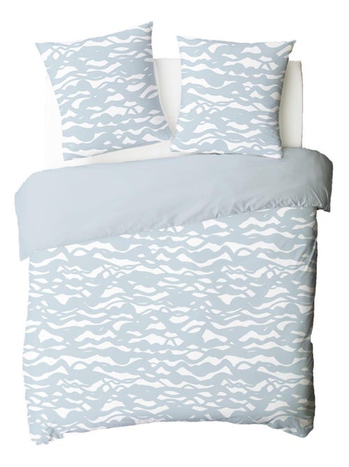 Juego de cama 2 personas reversible en algodón – NORDIC – Future Home - Kiabi Juego de cama 2 personas reversible en algodón – NORDIC – Future Home - Kiabi
