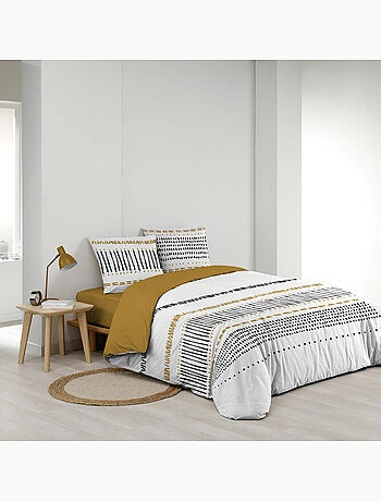 Juego de cama 3 piezas – 240 x 220 cm – 100% algodón – 42 hilos chicago
