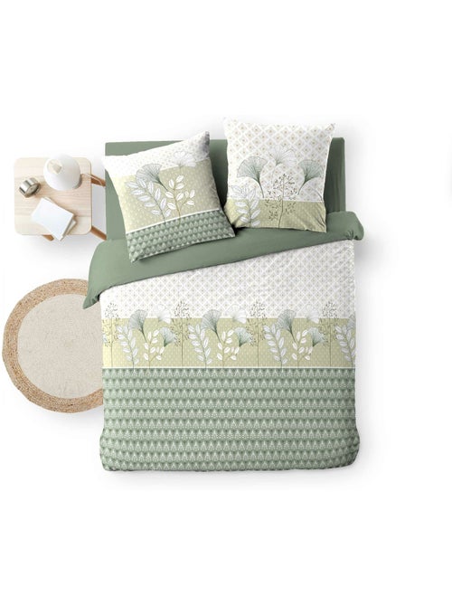Juego de cama 3 piezas – 240 x 220 cm – 100% algodón – 42 hilos poetine - Kiabi