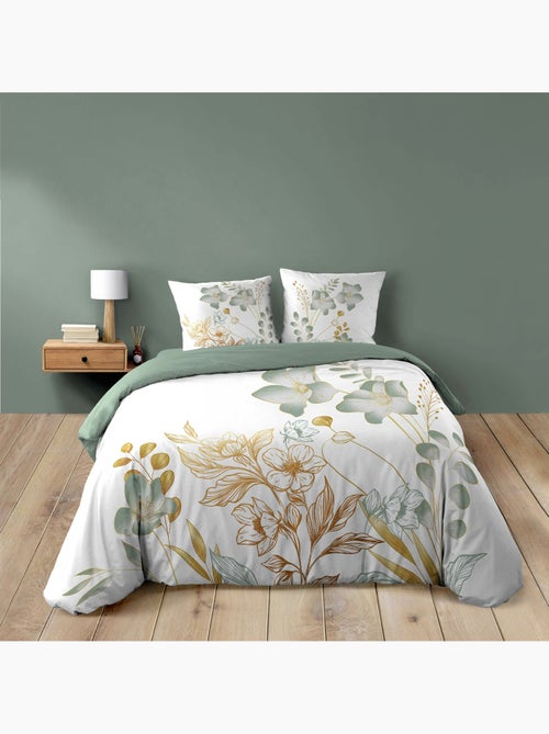 Juego de cama 3 piezas 240 x 220 cm – algodón 42 hilos – lolita - Kiabi Juego de cama 3 piezas 240 x 220 cm – algodón 42 hilos – lolita - Kiabi