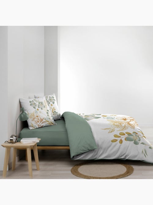 Juego de cama 3 piezas 240 x 220 cm – algodón 42 hilos – lolita - Kiabi Juego de cama 3 piezas 240 x 220 cm – algodón 42 hilos – lolita - Kiabi