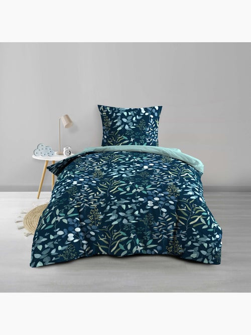 Juego de cama 3 piezas algodón 57 hilos estampado allover stacy - Kiabi Juego de cama 3 piezas algodón 57 hilos estampado allover stacy - Kiabi