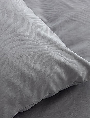 Juego de cama 3 piezas cebra, funda y fundas de almohada