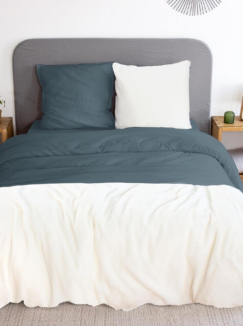 Juego de cama 3 piezas Sherpa - Kiabi Juego de cama 3 piezas Sherpa - Kiabi