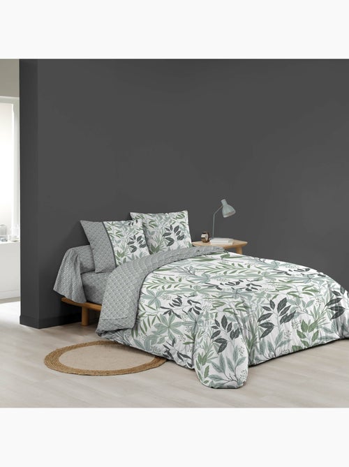 Juego de cama 6 piezas voltine – 100% algodón – 42 hilos/cm² - Kiabi Juego de cama 6 piezas voltine – 100% algodón – 42 hilos/cm² - Kiabi