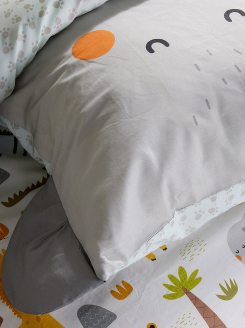 Juego de cama animado Elefante - 1 persona - Kiabi