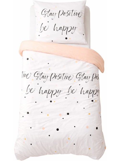 Juego de cama Be Happy - Kiabi Juego de cama Be Happy - Kiabi