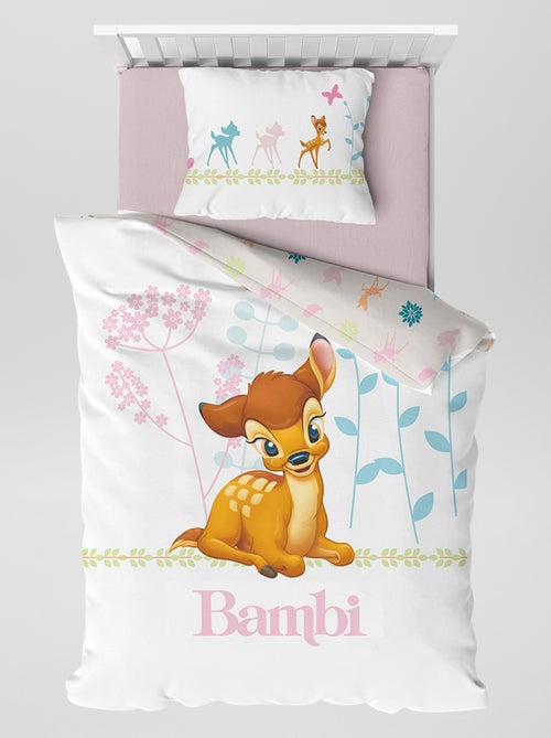 Juego de cama bebé 'Bambi' - Individual - Kiabi Juego de cama bebé 'Bambi' - Individual - Kiabi
