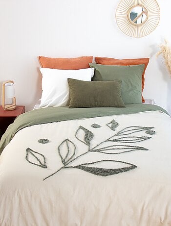 Juego de cama bordado - Doble