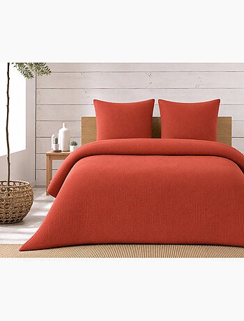 Juego de cama completo – 2 fundas de almohada 63x63 cm + sábana bajera