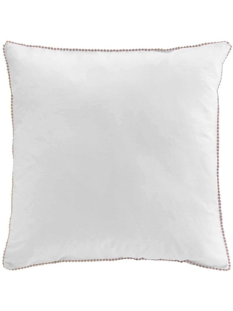 Juego de cama con borlas Blanco - Kiabi