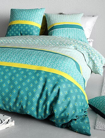 Juego de cama con estampado - Doble