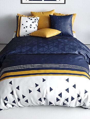 Juego de cama con estampado - Doble