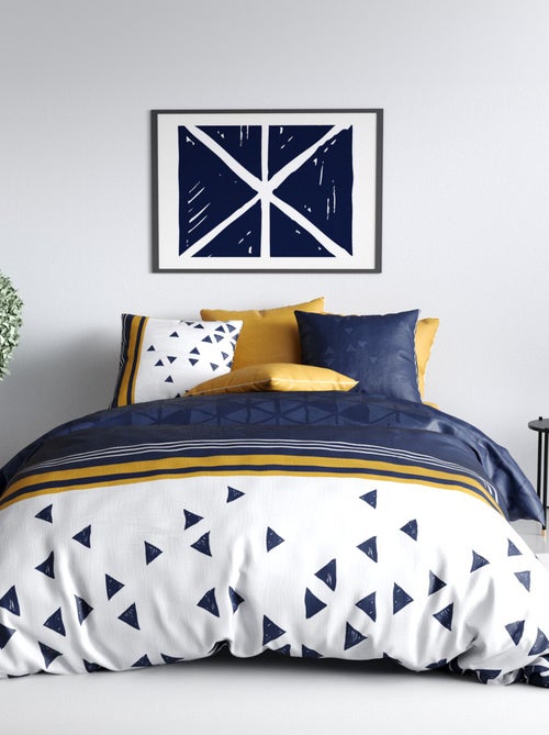 Juego de cama con estampado - Doble - Kiabi