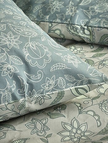 Juego de cama con estampado - Doble