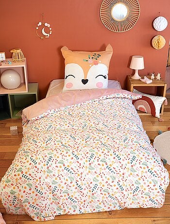 Juego de cama con estampado - Individual