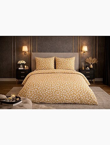 Juego de cama con estampado animal
