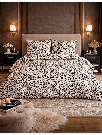 Juego de cama con estampado animal