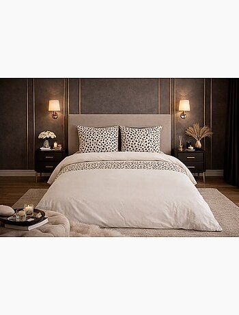 Juego de cama con estampado animal