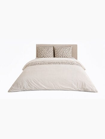 Juego de cama con estampado animal
