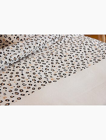 Juego de cama con estampado animal
