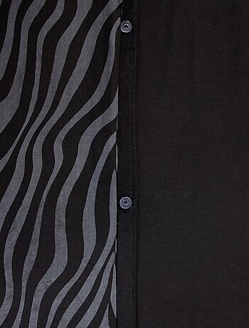 Juego de cama con estampado de cebra - 2 personas