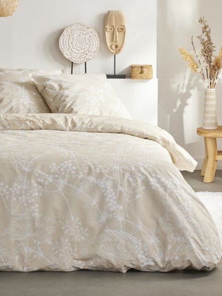 Juego de cama con estampado floral - 2 personas